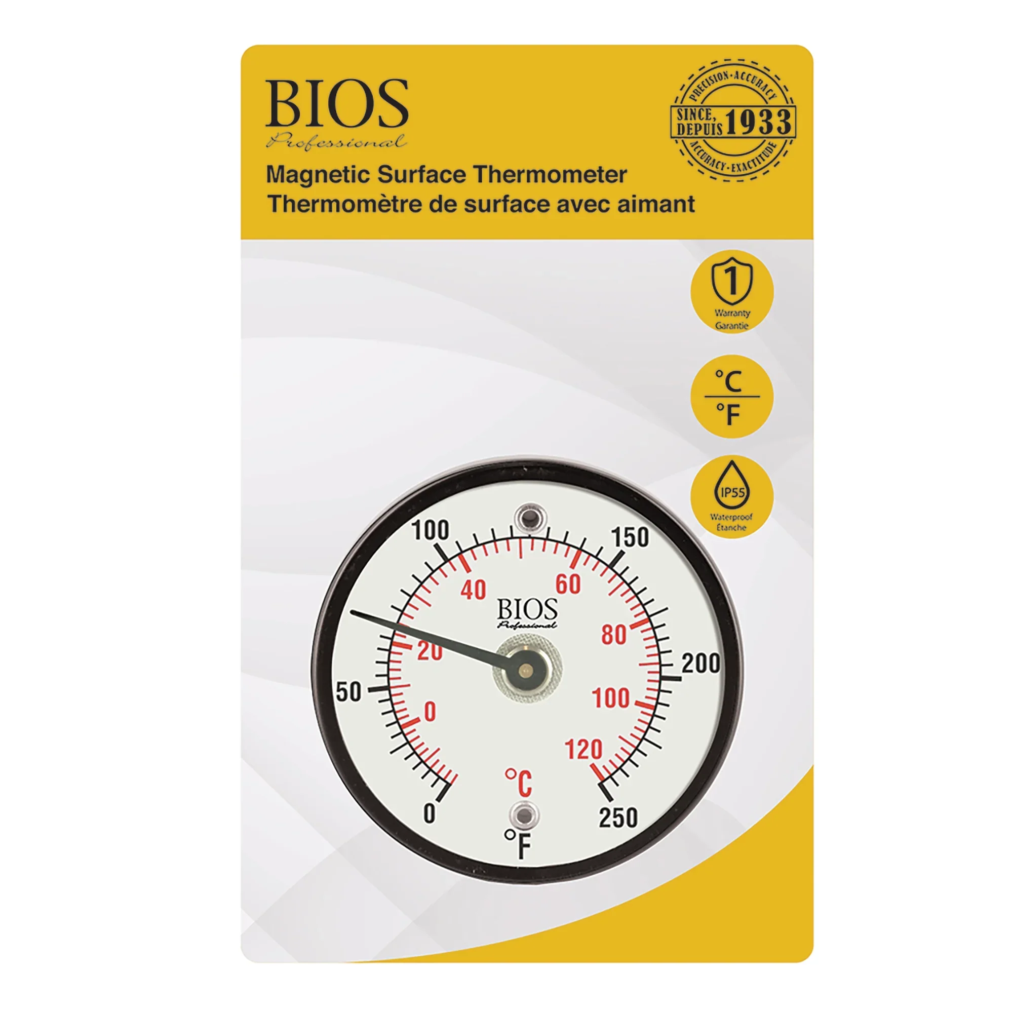 BIOS Magnetic Surface Dial Thermometer, FINAL SALE - Image 4