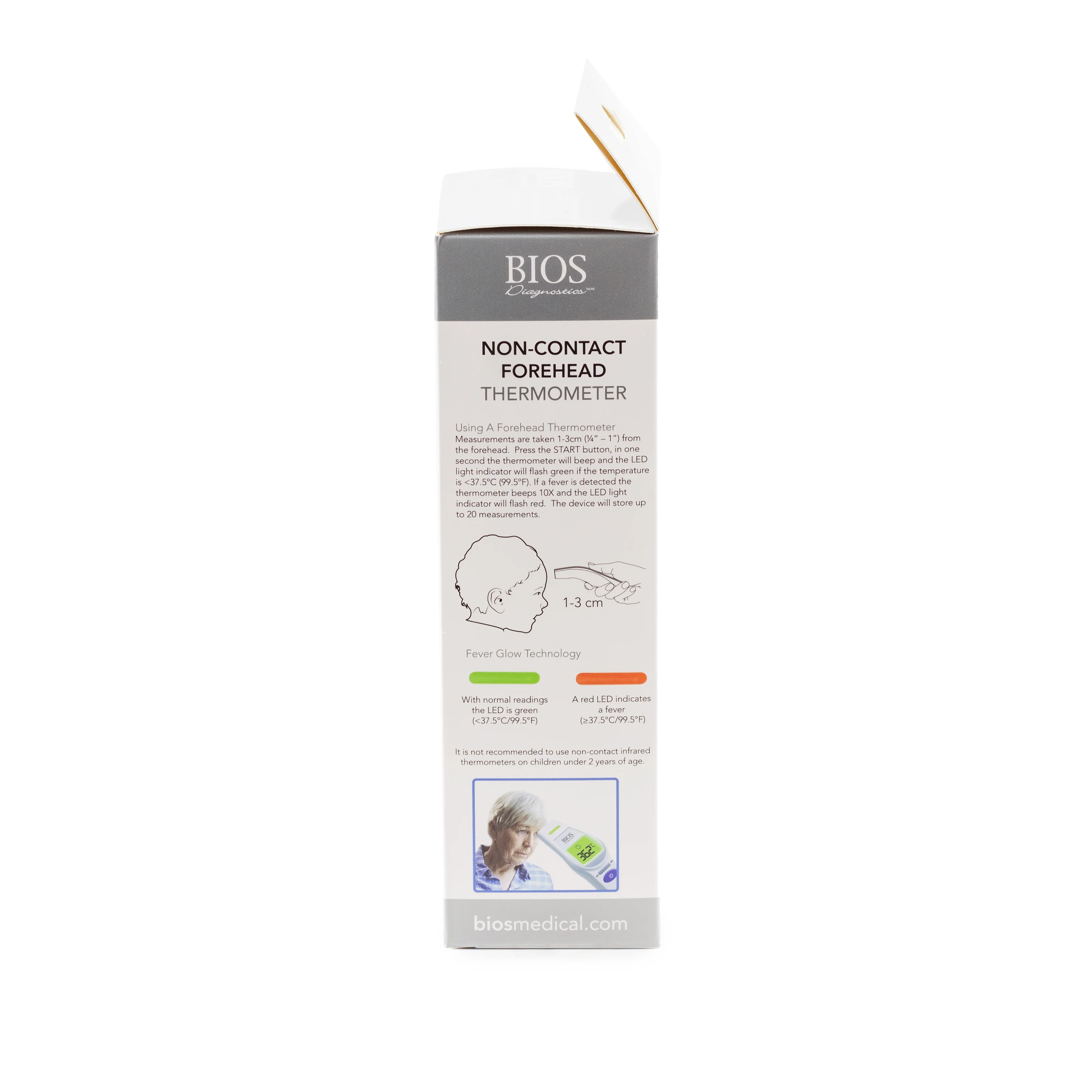 BIOS Professional Fever Glow Forehead Thermometer, FINAL SALE - Image 3