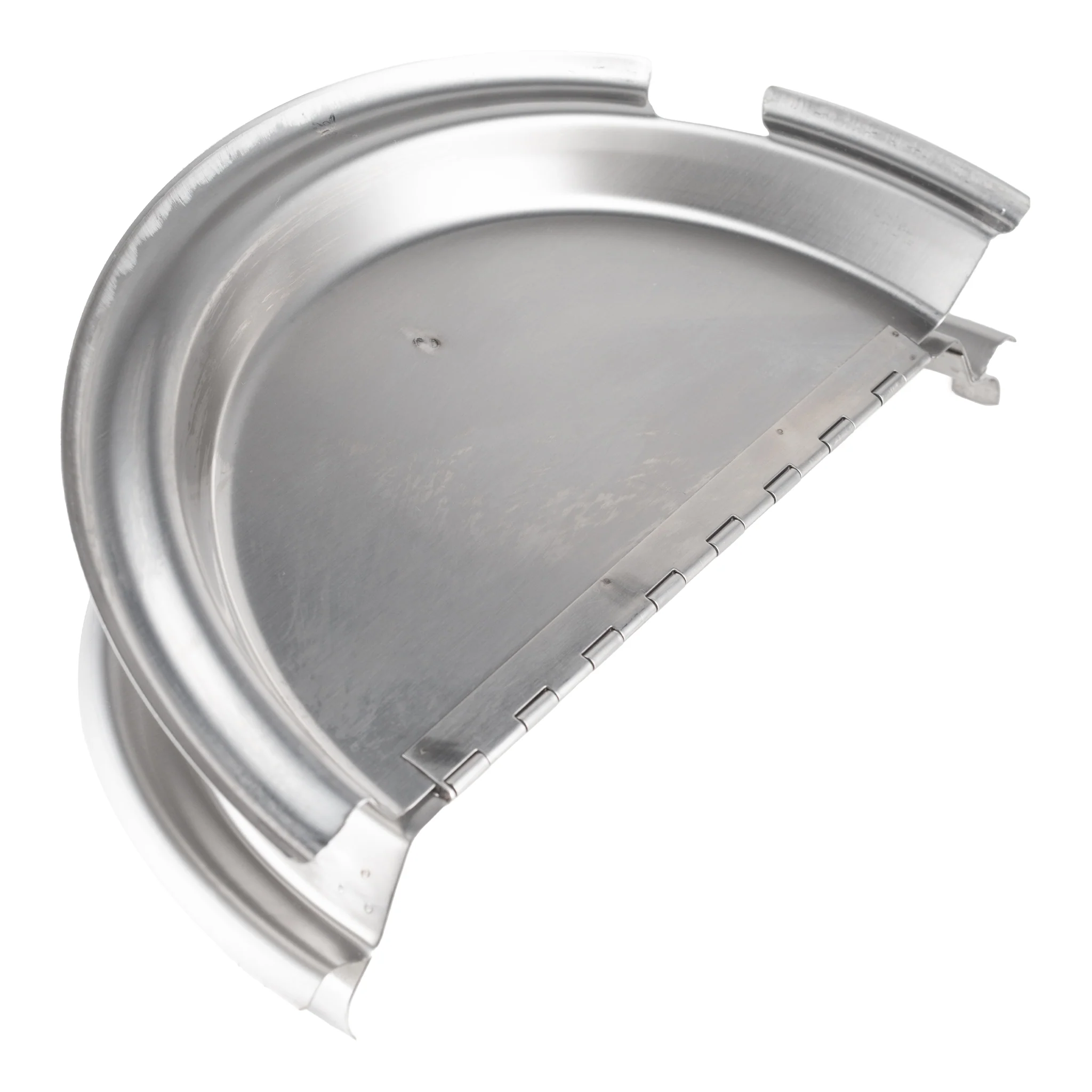 Browne Hinged Round Insert Cover, Stainless Steel - Image 4