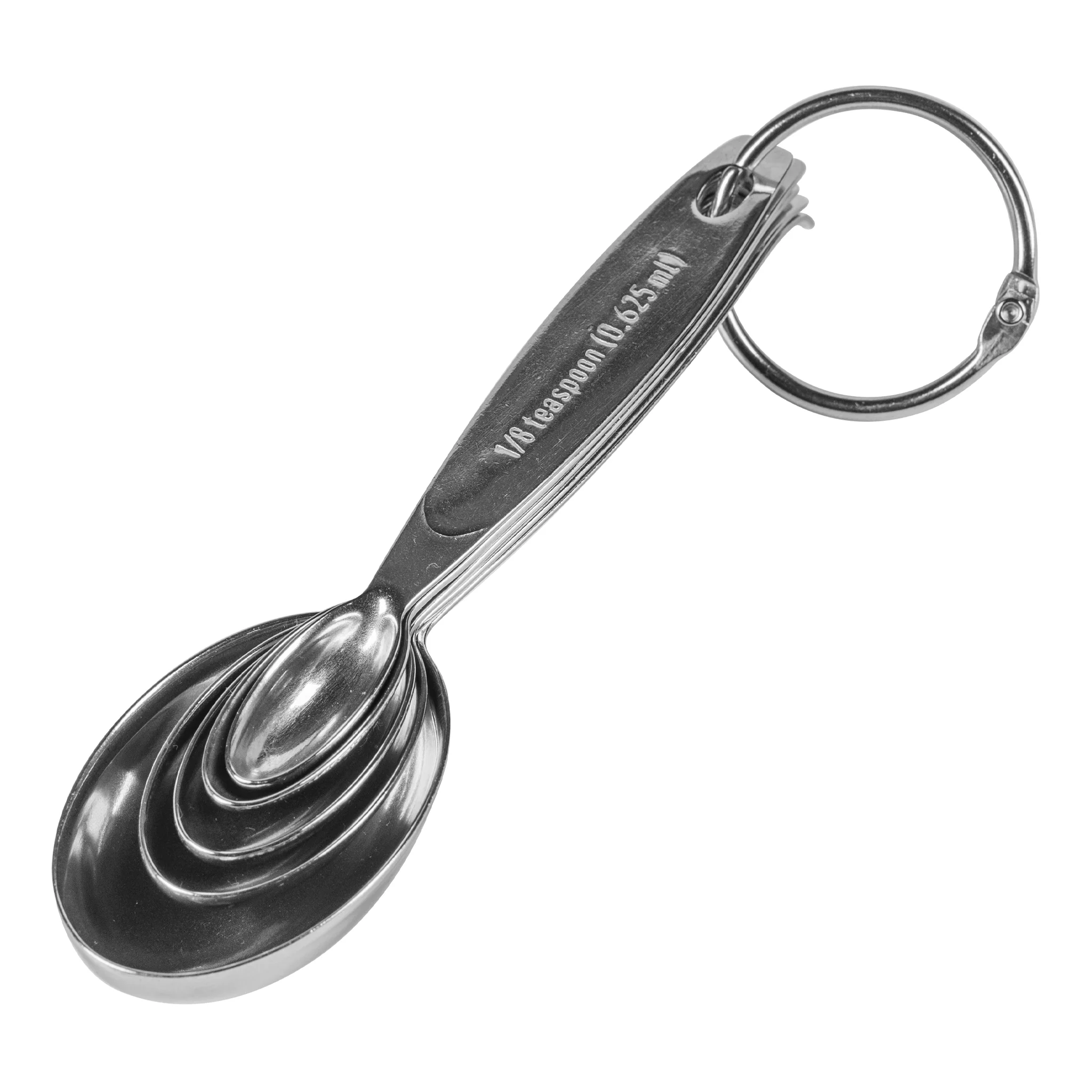 Cuisipro 5 Piece Measuring Spoon Set, Stainless Steel - Image 3