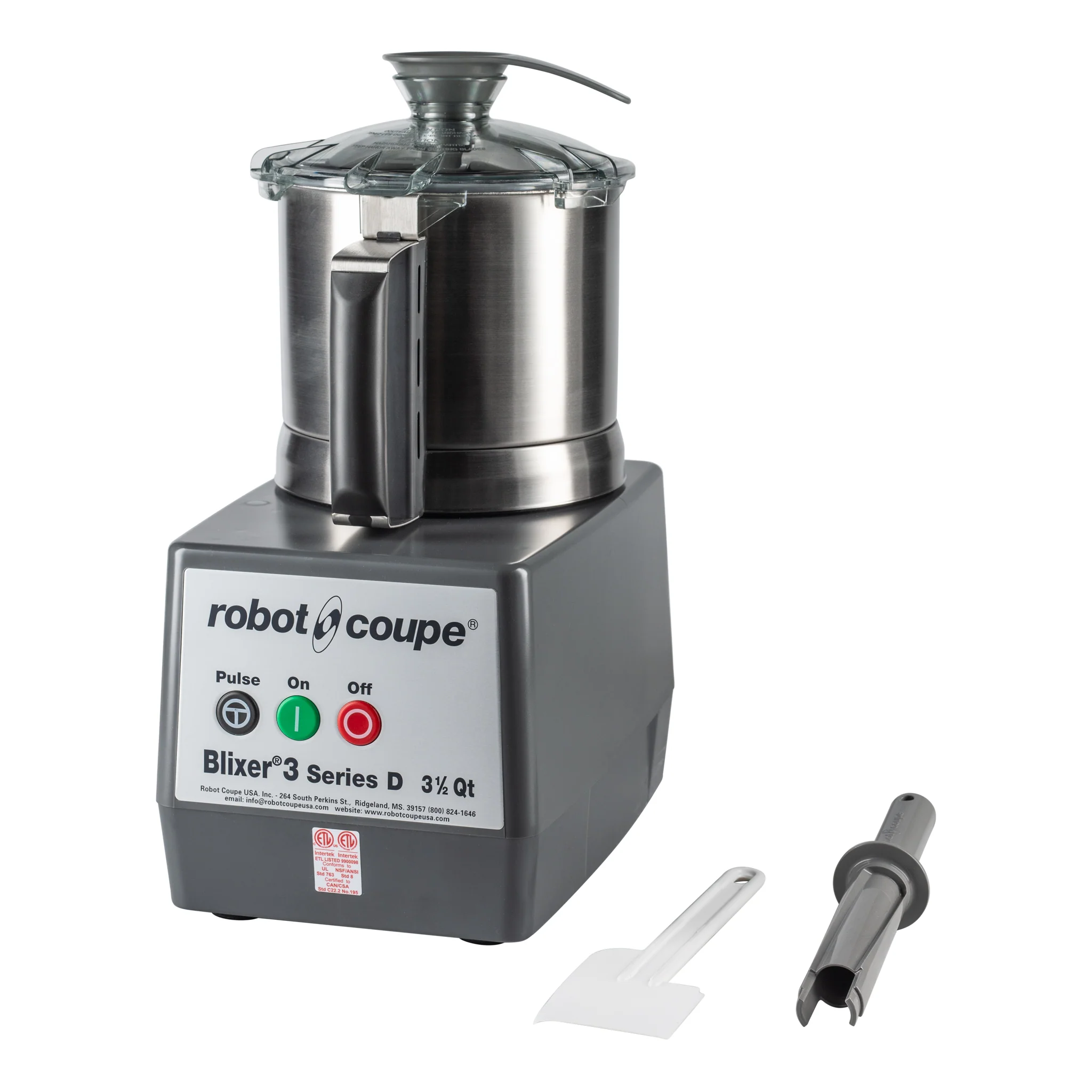 Robot Coupe Blixer 3 Food Processor, 3.7 qt Stainless Steel Bowl, 120 V - Image 3