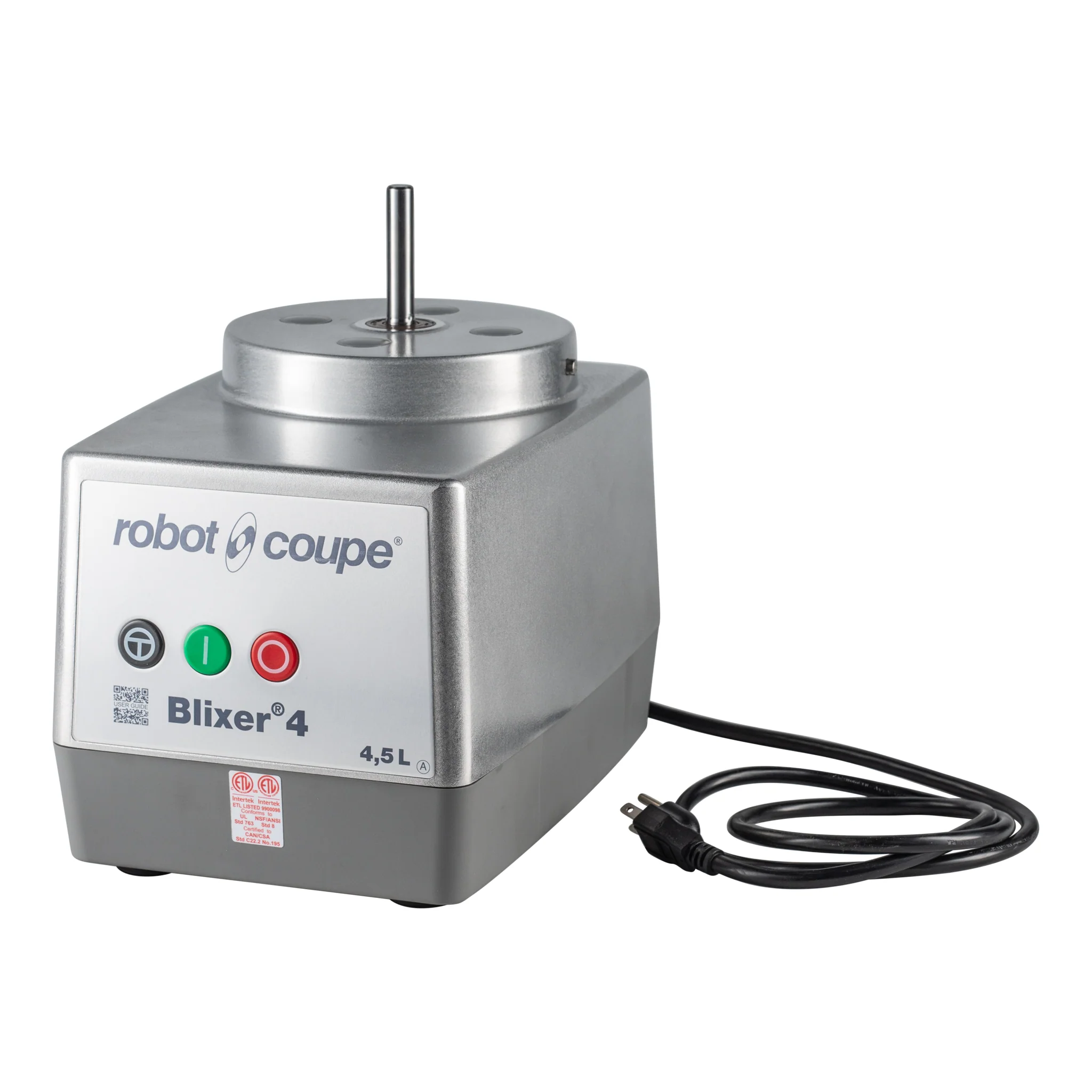 Robot Coupe Blixer 4 Food Processor, 4.5 qt Stainless Steel Bowl, 120 V - Image 3