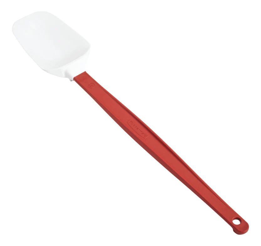 Rubbermaid High Heat Spoon Scraper, Red - Image 3