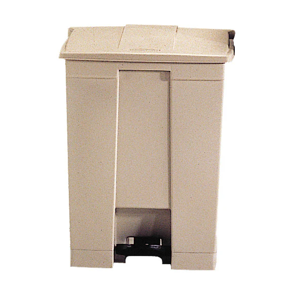 Rubbermaid Legacy Step-On Container, Beige, FINAL SALE - Image 3