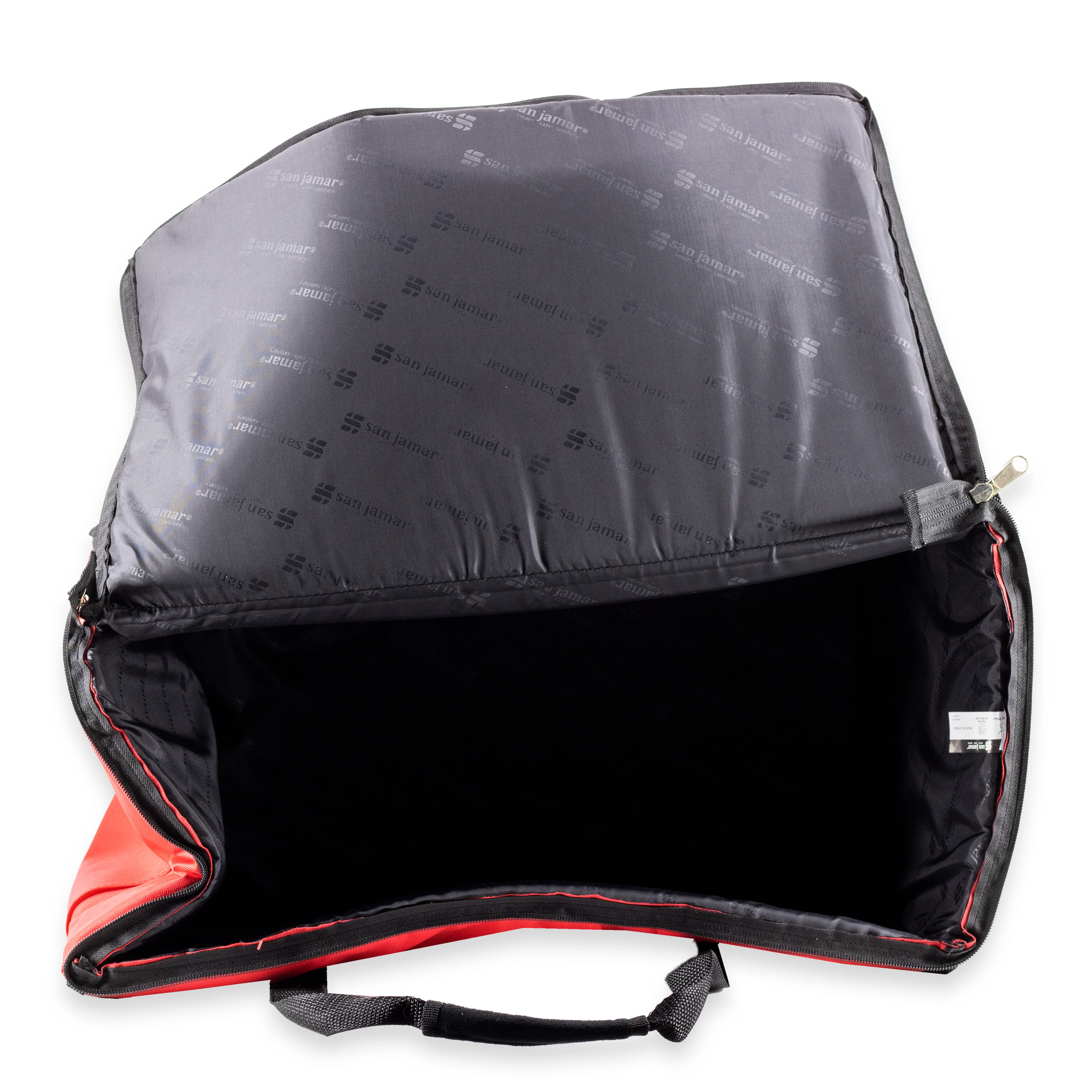 San Jamar Large Insulated Food Carrier Bag, 12" x 22" x 12" - Image 4