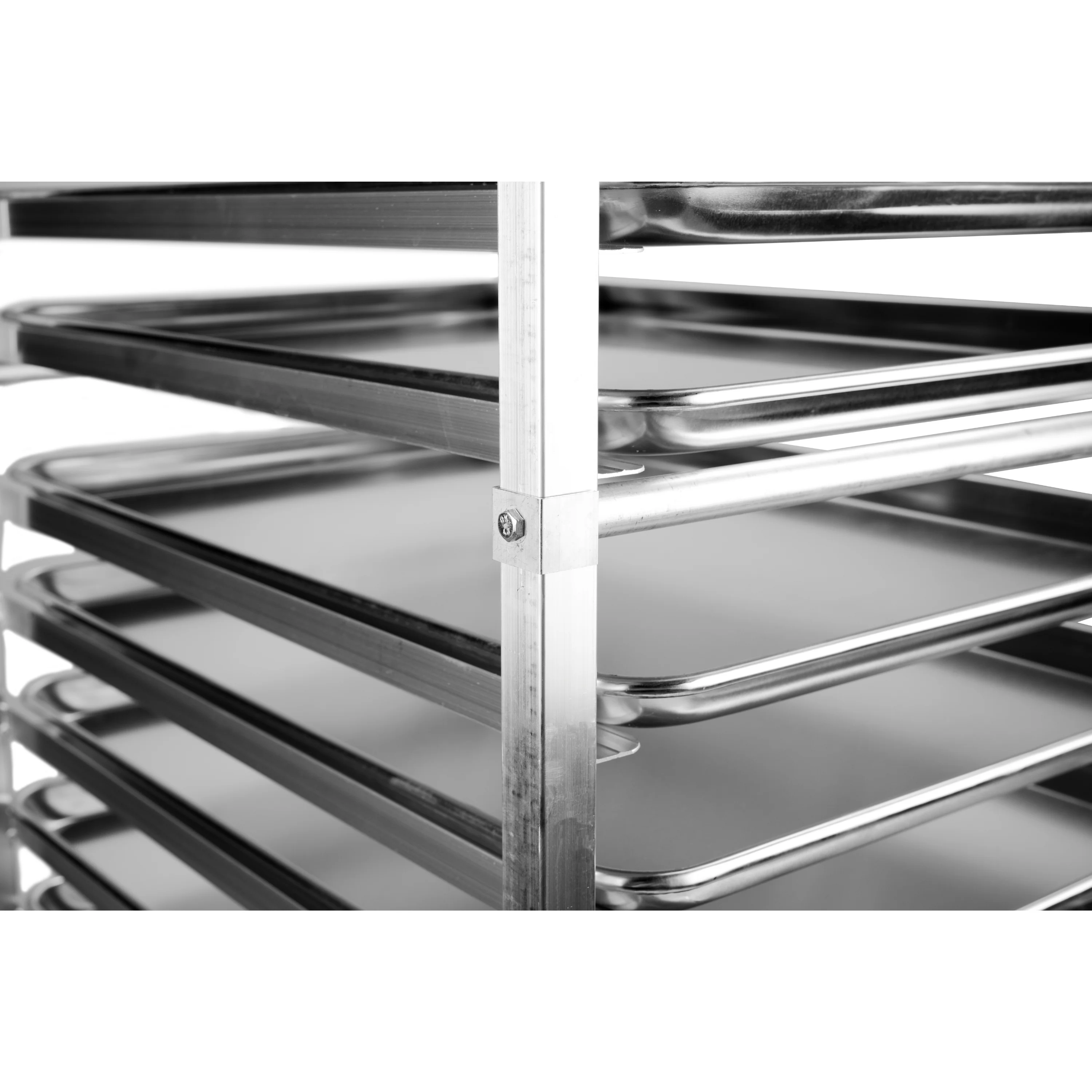 SignatureWares 20 Shelf Bun Pan Rack, Aluminum - Image 4