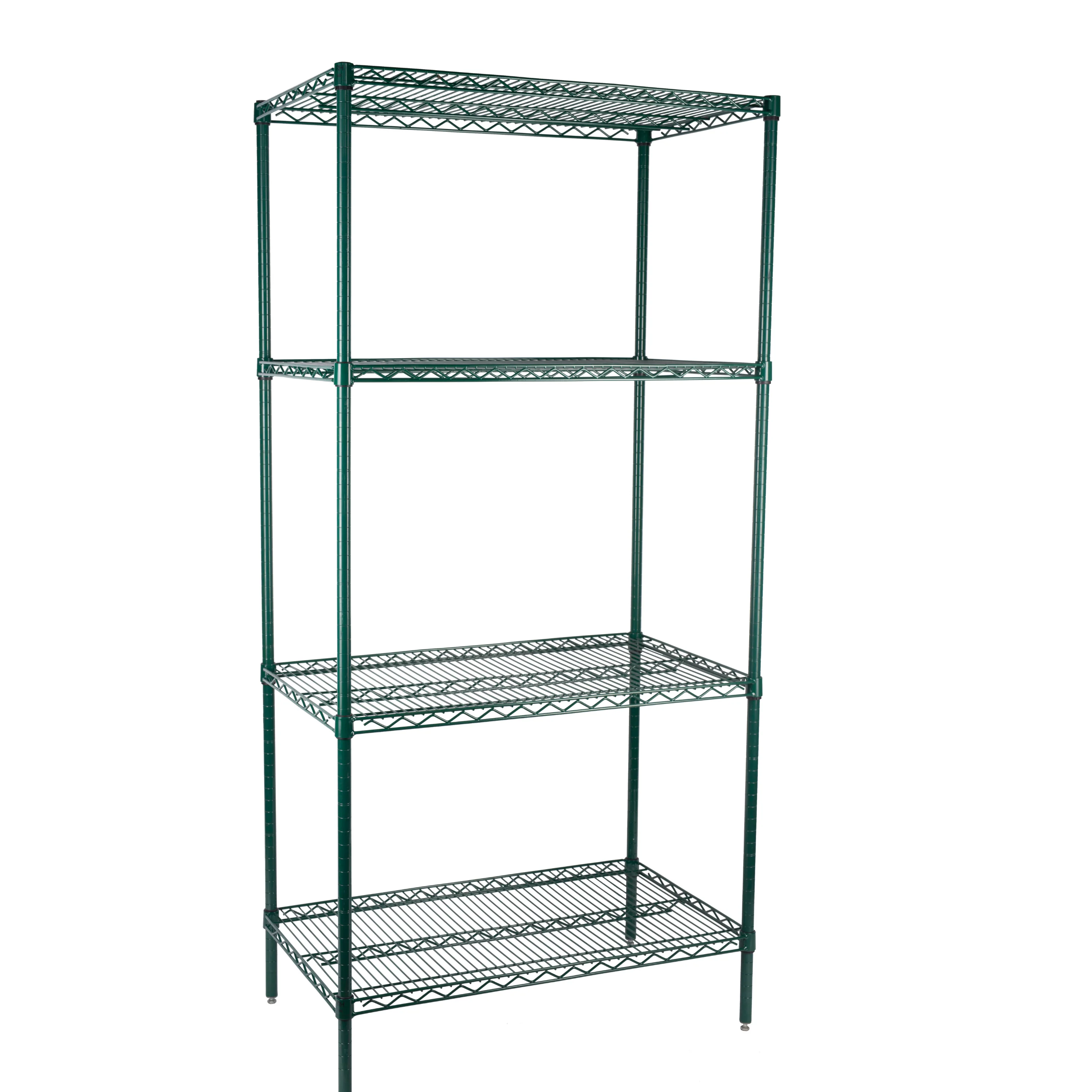 Torngat Shelving Wire Shelf Post for Caster, Green Epoxy - Image 4