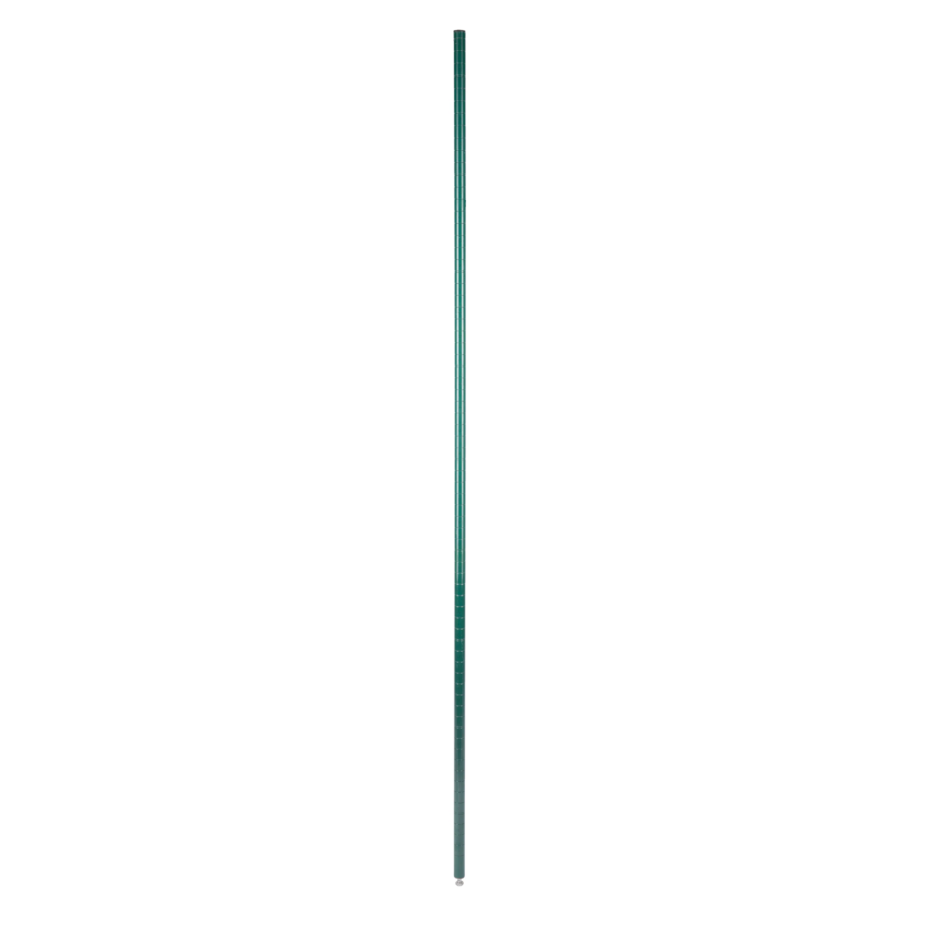 Torngat Shelving Wire Shelf Post with Adjustable Foot, Green Epoxy - Image 5