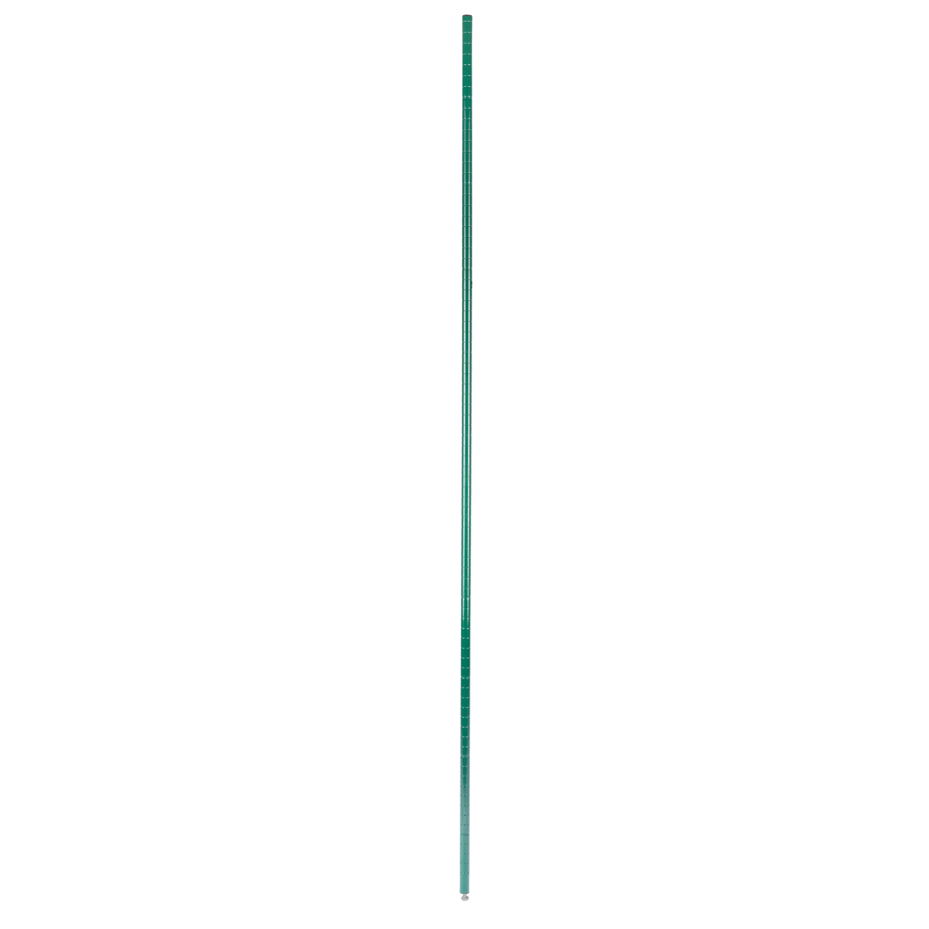 Torngat Shelving Wire Shelf Post with Adjustable Foot, Green Epoxy - Image 6