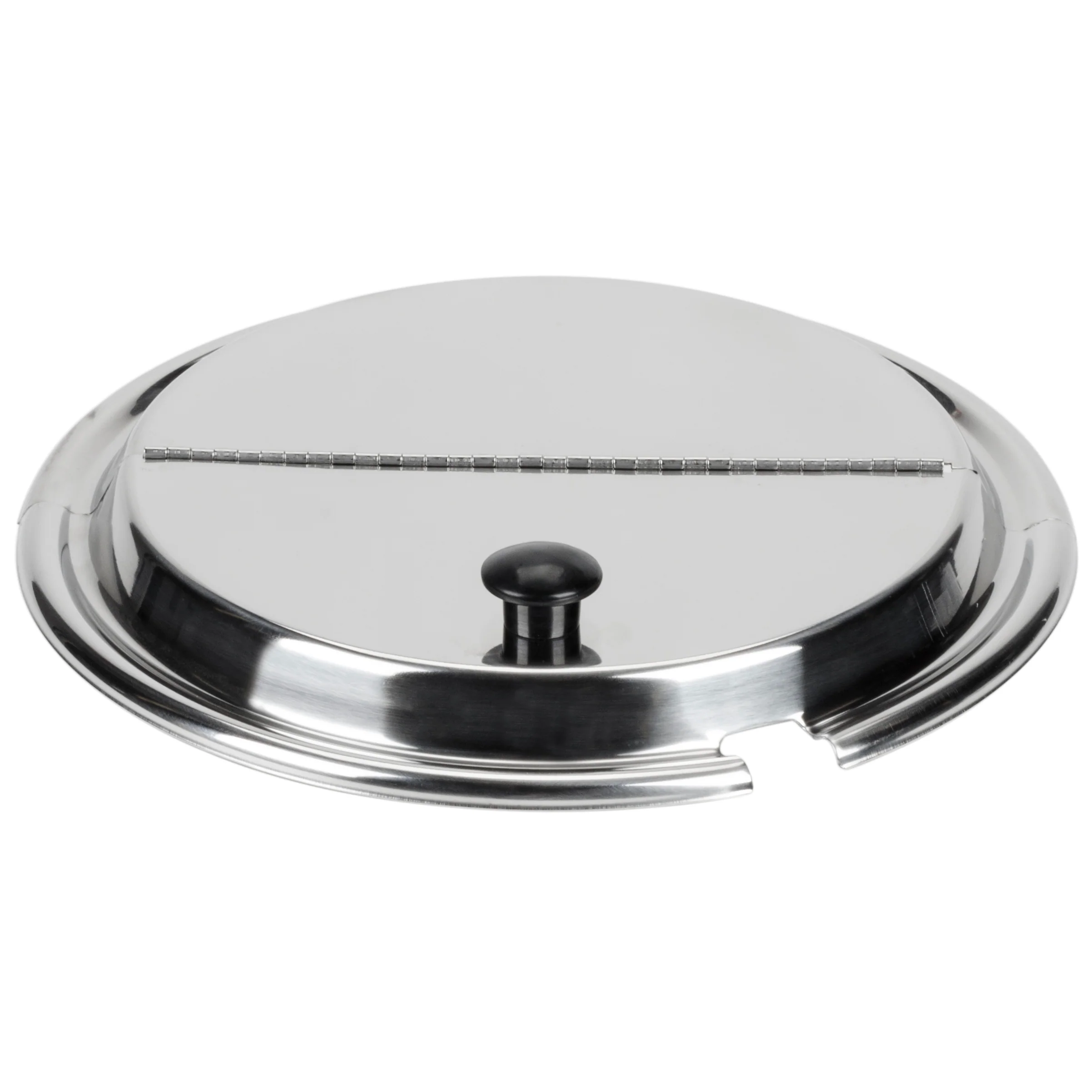 Vollrath Round Hinged Insert Cover with Slot - Image 3