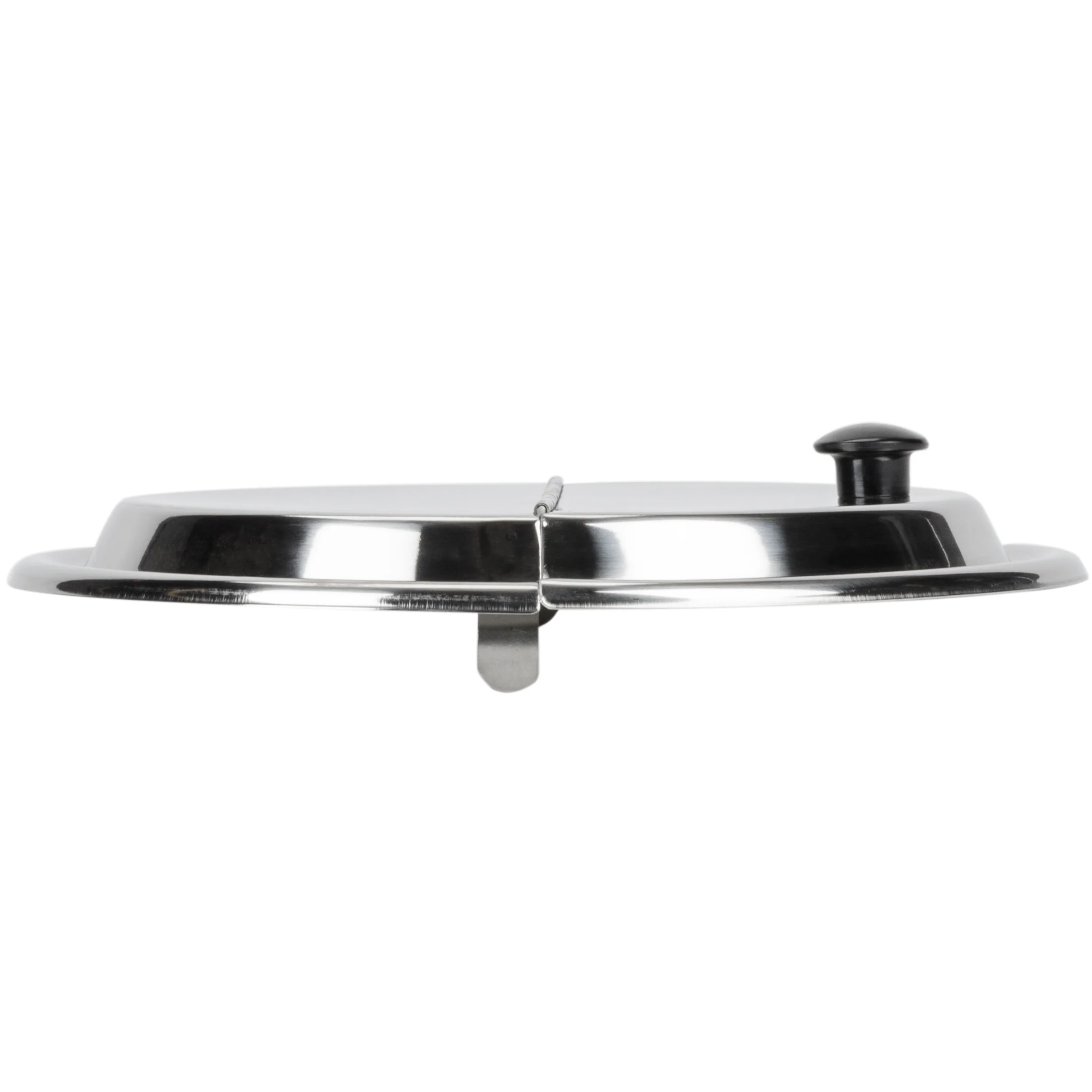 Vollrath Round Hinged Insert Cover with Slot - Image 4