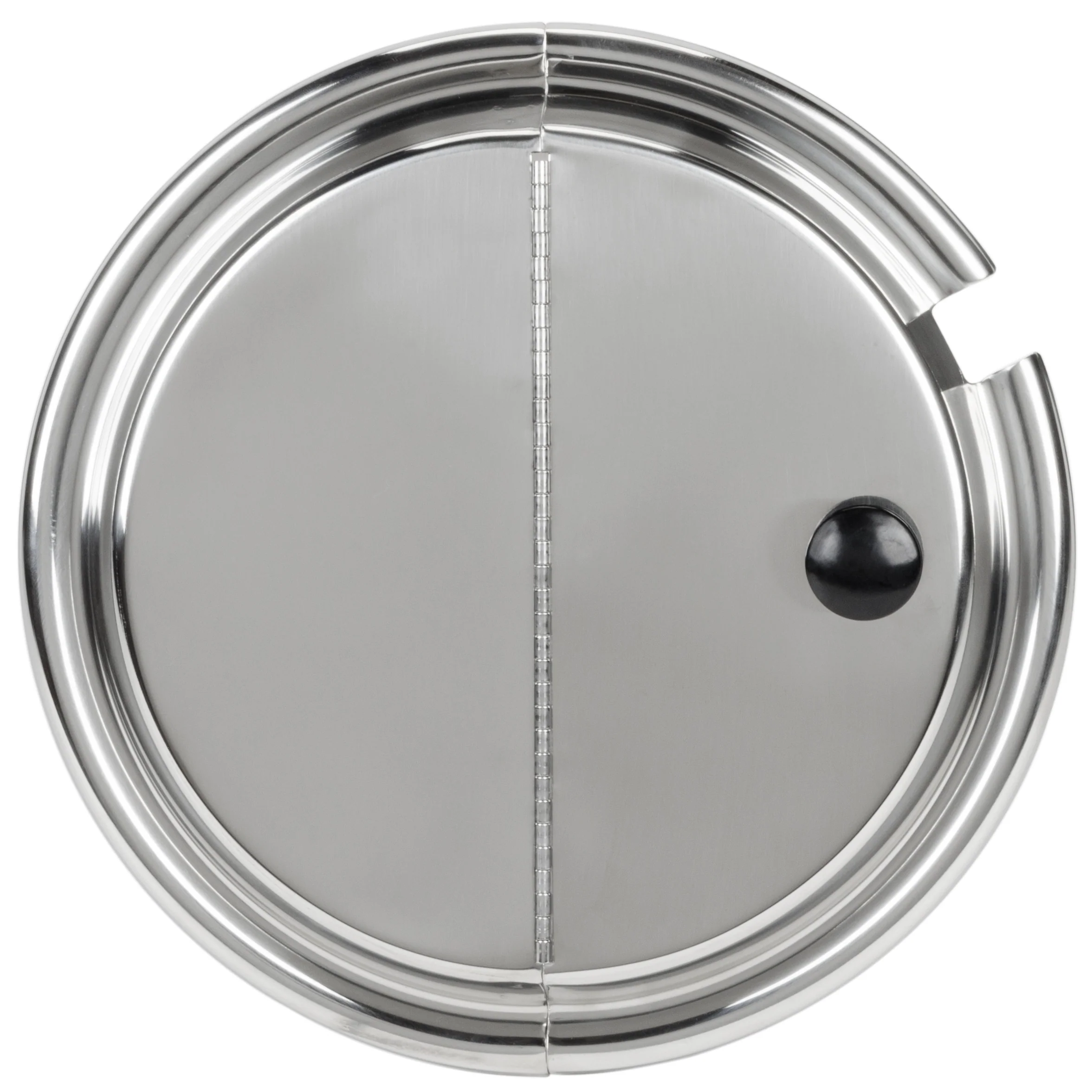 Vollrath Round Hinged Insert Cover with Slot - Image 5