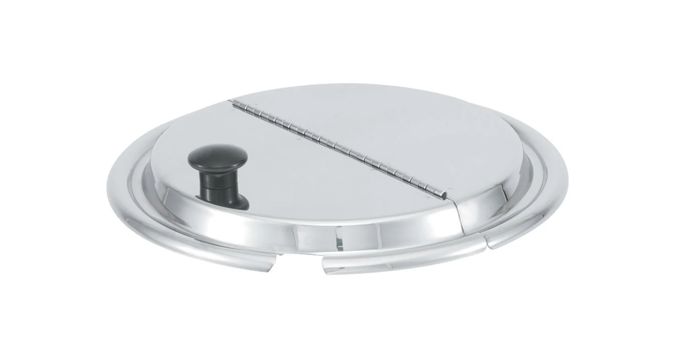 Vollrath Round Hinged Insert Cover with Slot - Image 9