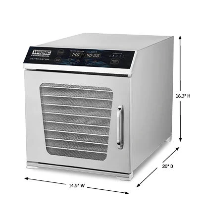 Waring WDH10 10-Tray Dehydrator - Image 3