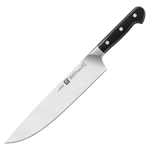 Zwilling Pro Chef Knife, Straight Back, Black - Image 3